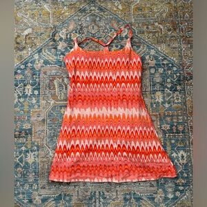 Outdoor Voices Move Free Dress “Grapefruit Helios”